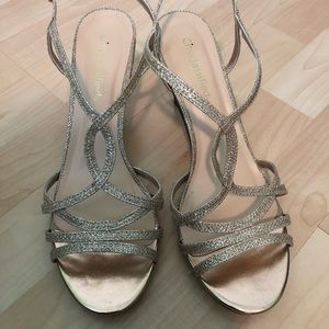 Strappy formal heels